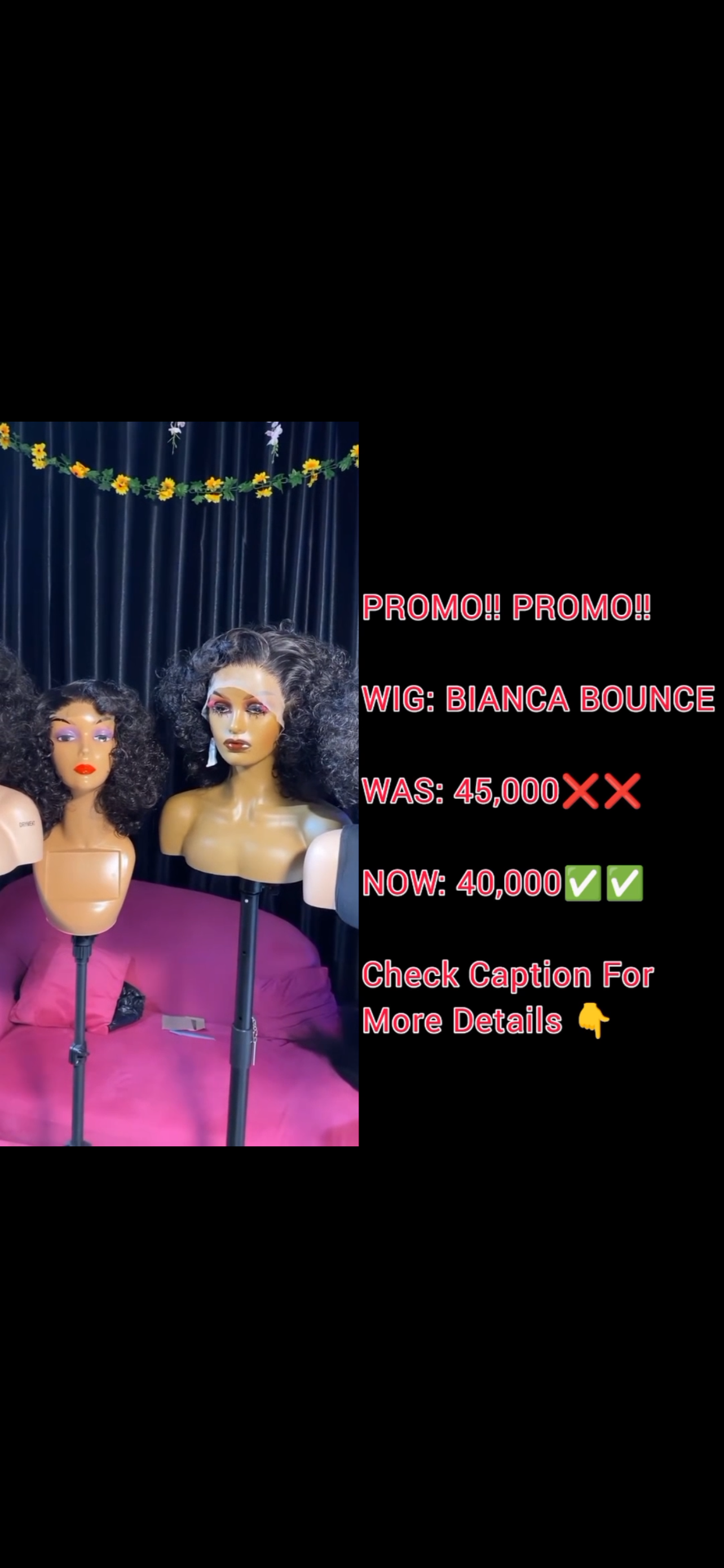 WIG: BIANCA BOUNCE