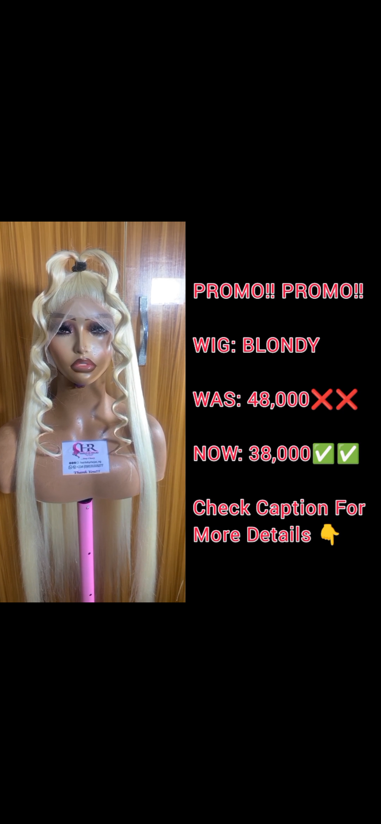 WIG: BLONDY