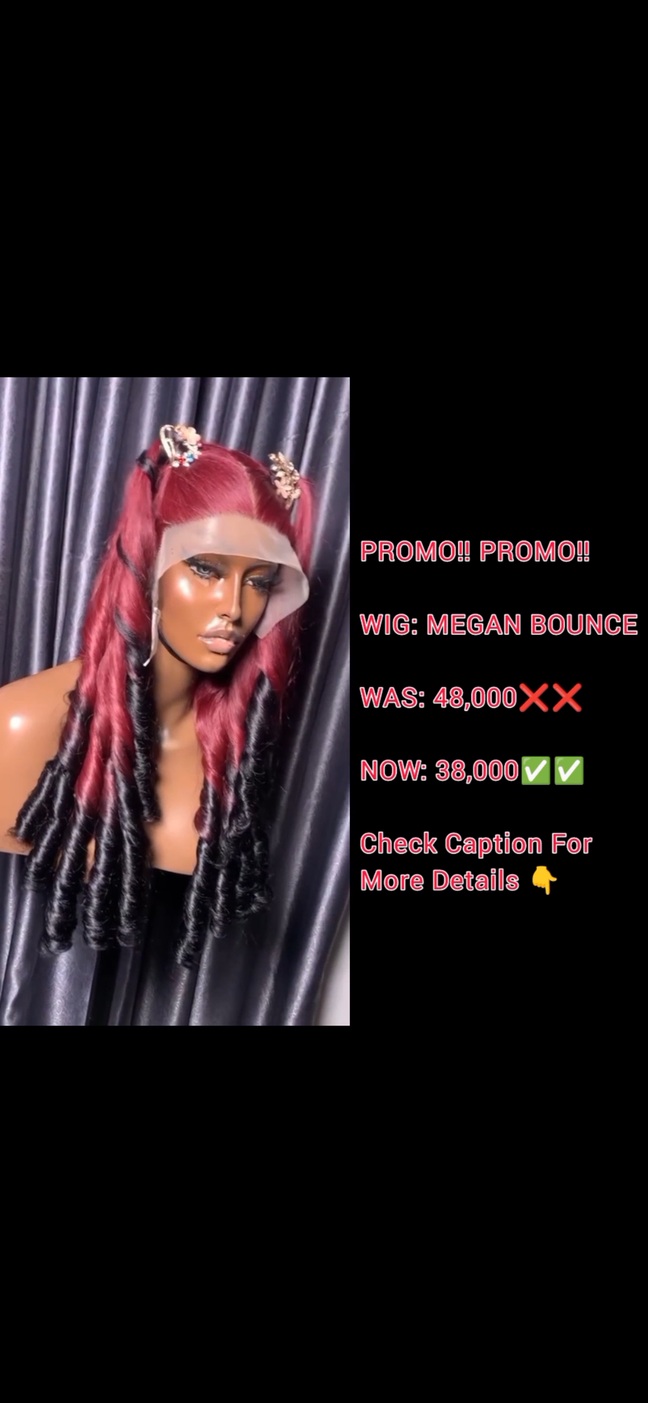 WIG: MEGAN BOUNCE