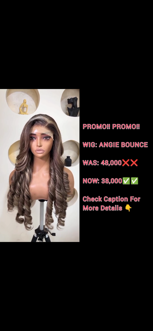 WIG: ANGIE BOUNCE