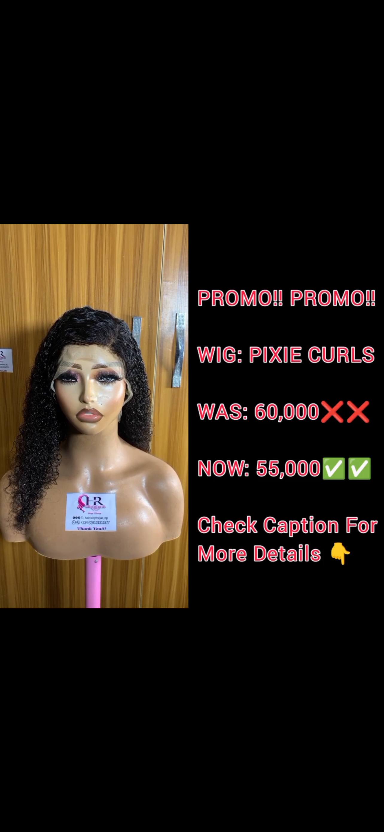 WIG: PIXIE CURLS