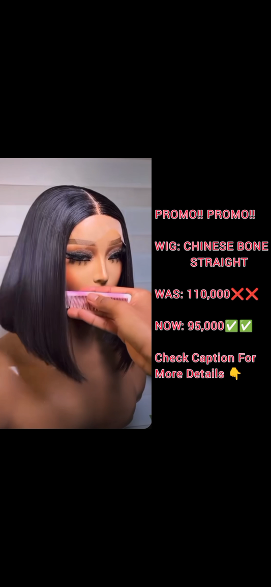 WIG: CHINESE BONE STRAIGHT