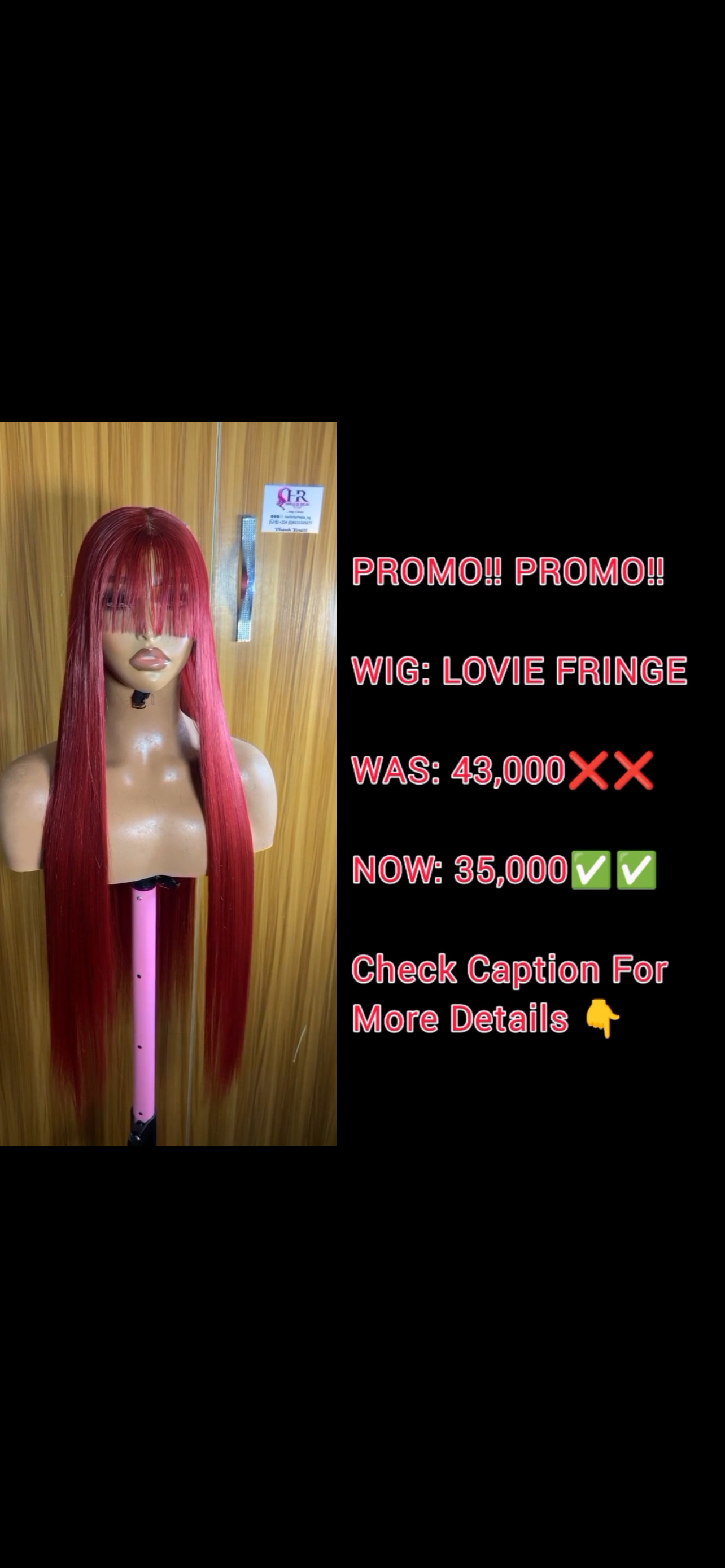 WIG: LOVIE FRINGE