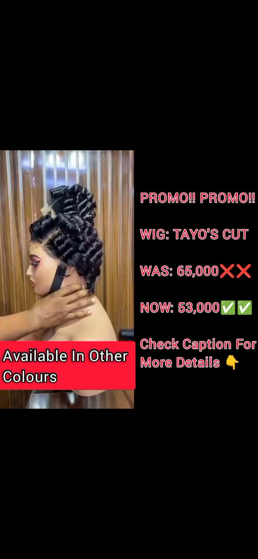 WIG: TAYO’S CUT