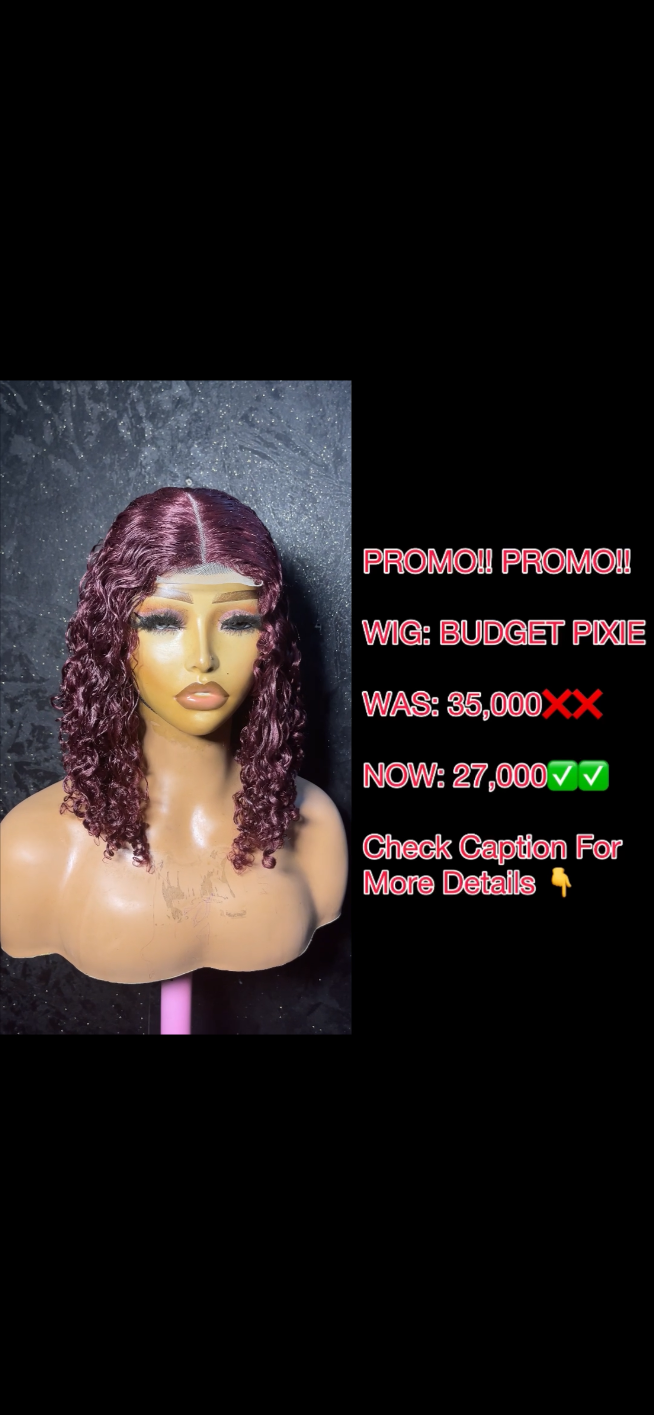 WIG: BUDGET PIXIE