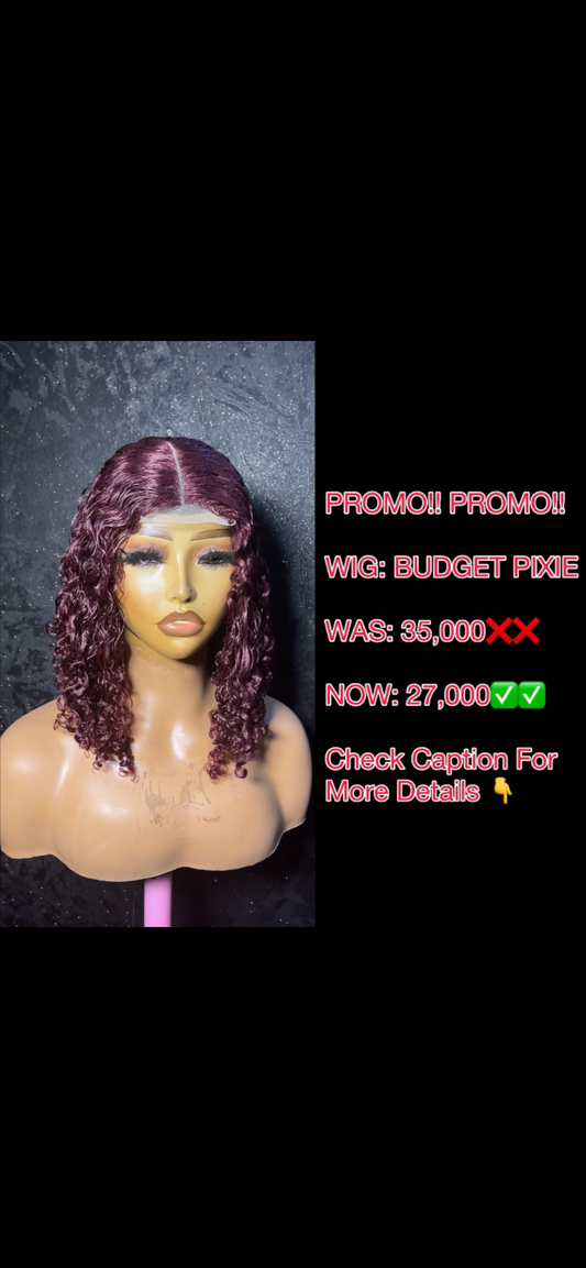 WIG: BUDGET PIXIE
