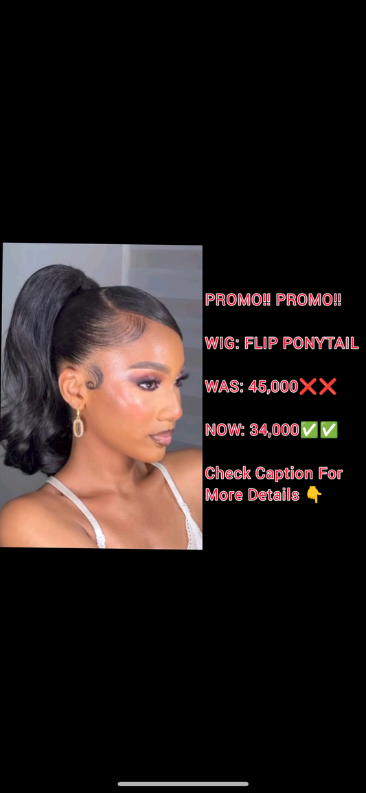 WIG: FLIP PONYTAIL