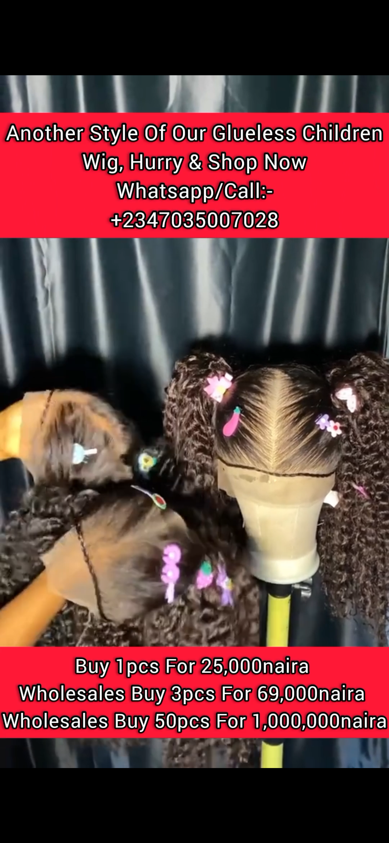 WIG: CHILDREN WIG