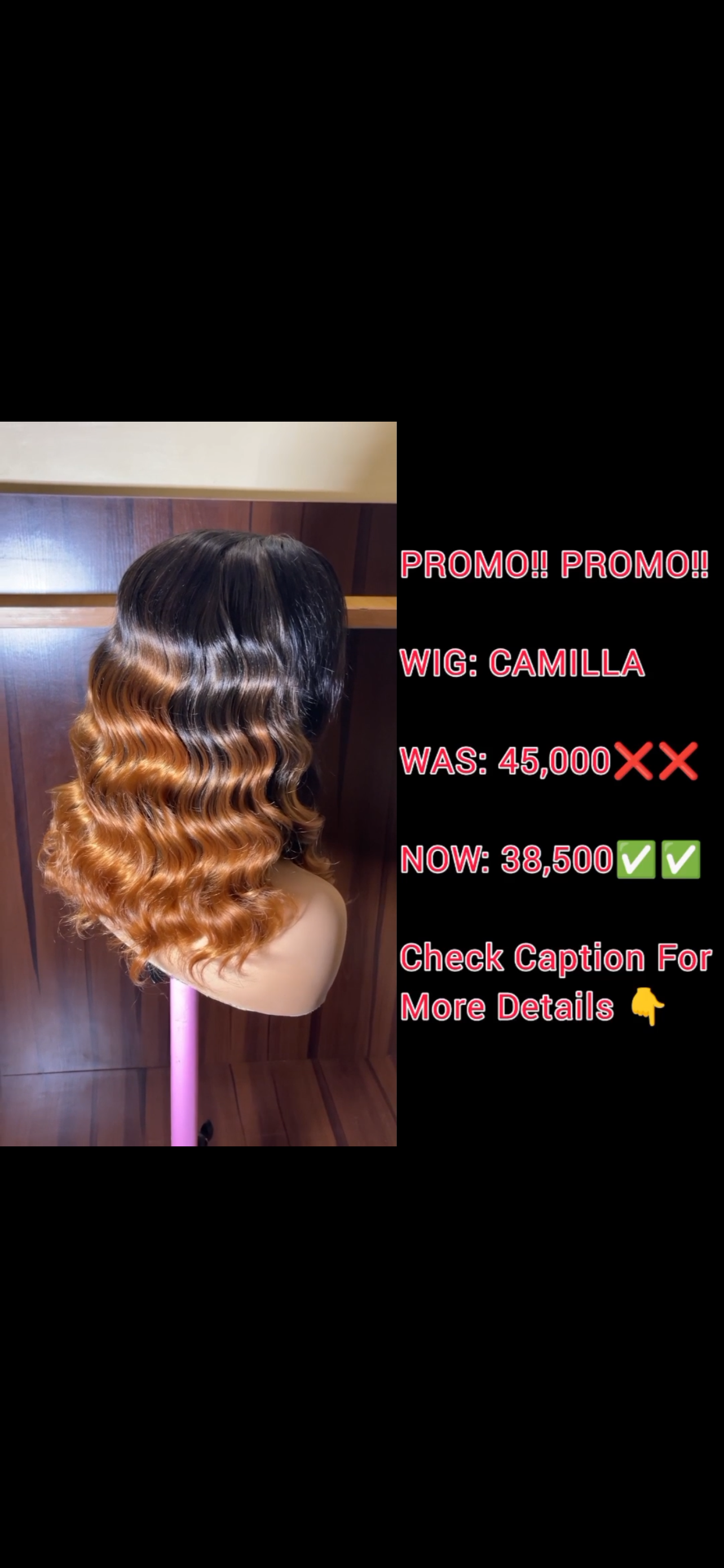 WIG: CAMILLA