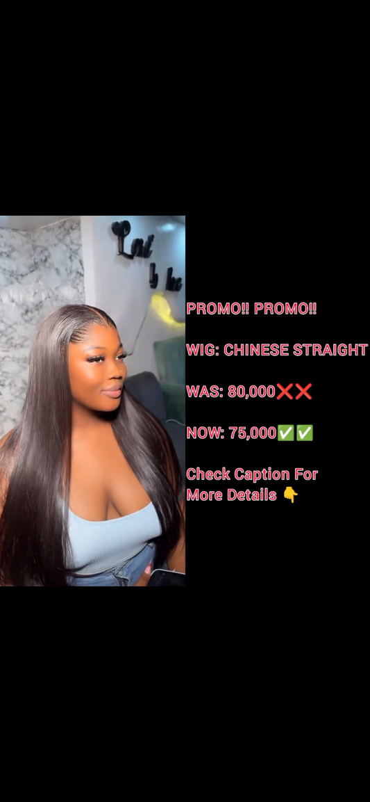 WIG: CHINESE STRAIGHT