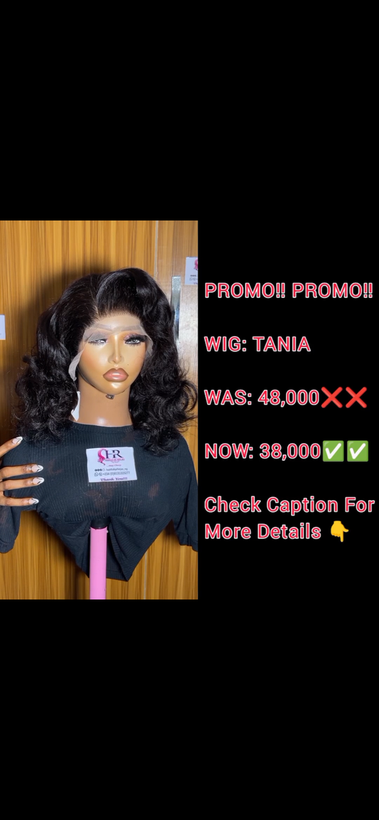 WIG: TANIA BOUNCE