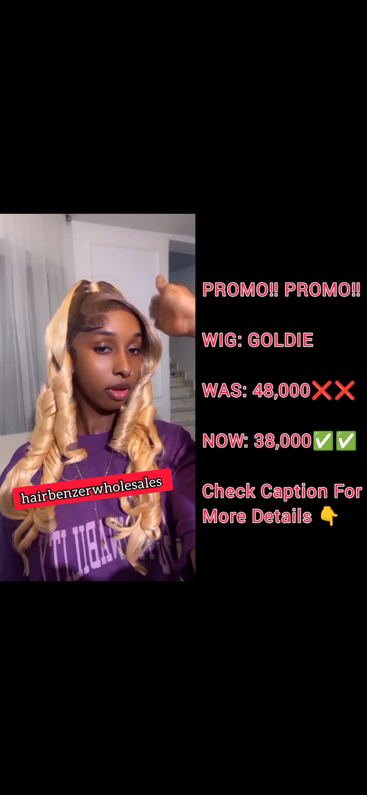 WIG: GOLDIE