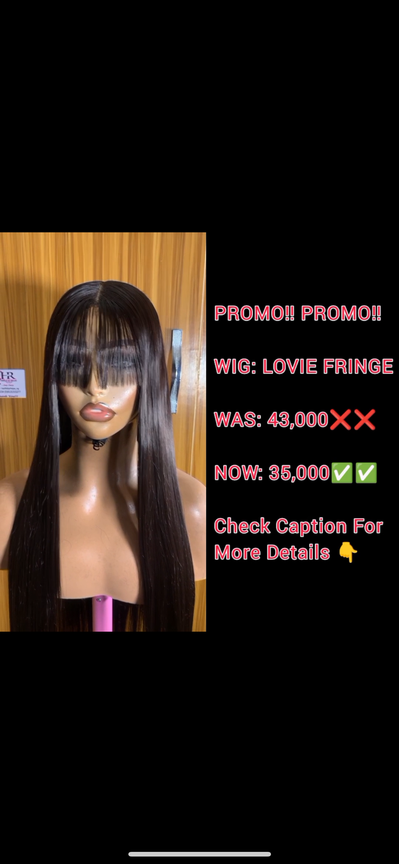 WIG: LOVIE FRINGE
